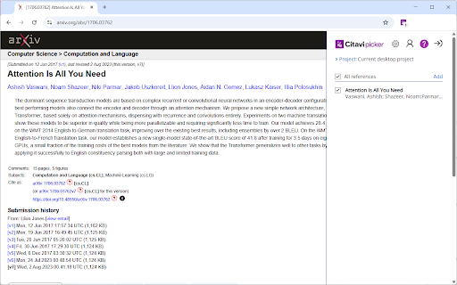Citavi Picker :: Citavi Picker for Google Chrome