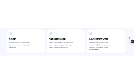 Gmail Campaign Sender :: Send personalized email campaigns directly from Gmail.