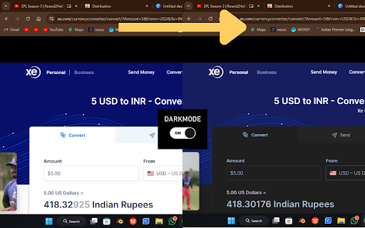 Universal Dark Mode :: CLICK ME for Enable dark mode for all websites