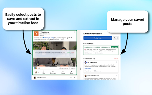 Lead Extractor for LinkedIn Posts :: Download Leads from LinkedIn Posts