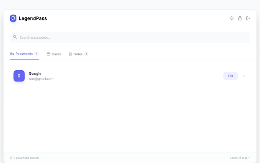 LegendPass Vault :: Secure password manager and autofill for LegendPass Vault