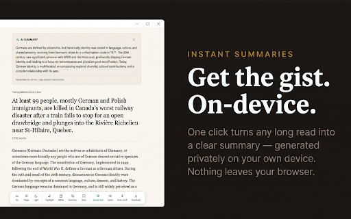 Lectern — Reader Mode, AI Summaries & Highlights :: Clean reader mode, speed reading, highlights, read later list and article downloads. The reading companion for serious readers.