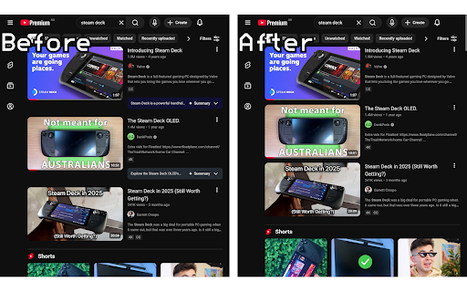 No YouTube AI Summary :: Hides all AI summaries on YouTube.