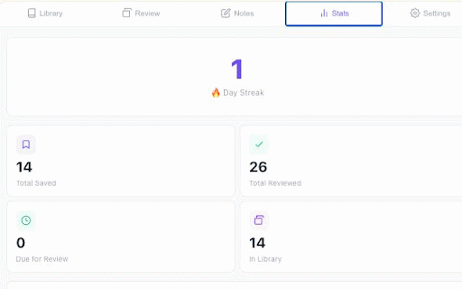 RecallIQ :: Save, highlight, and review what you read online. Spaced repetition for the web — never forget what matters.