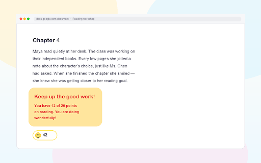 Bubbles :: See your classroom goals and points from every teacher, identified by your class email.