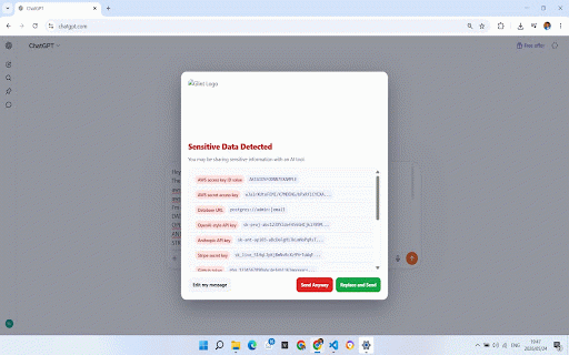 Glint :: Detects sensitive data in prompts