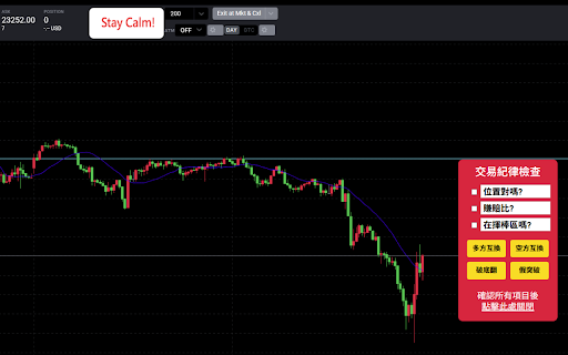 Trading Discipline Tool :: A tool to help with disciplined trading on Tradovate.