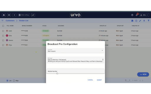 URVA WhatsApp Sender :: Send WhatsApp messages to multiple numbers.