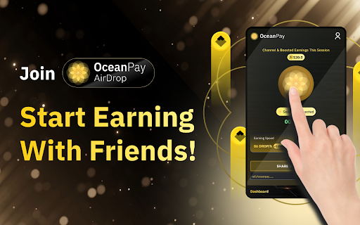 OceanPay Airdrop :: Earn With Me Now with OceanPay Airdrop