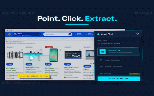 Crawl Pilot Web Scraper :: Structured Web Data Scraping — Simplified. Turn any website into clean, structured data in seconds.
