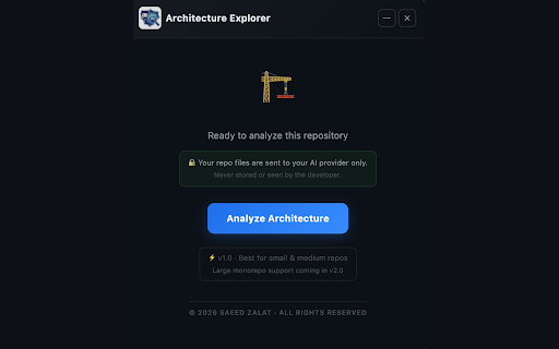 GitHub AI Architecture Explorer :: Instantly understand any GitHub repository's architecture using AI