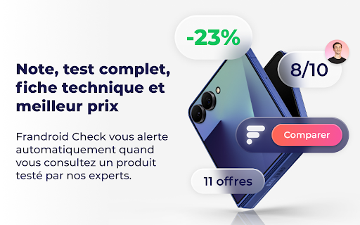Frandroid Check :: Avant d’acheter, checkez avec Frandroid.