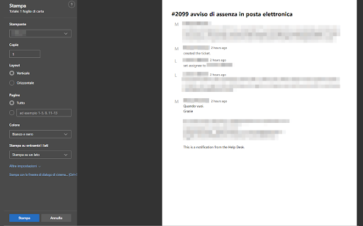 SpiceWorks Print :: Aggiunge la possibilità di stampare i ticket