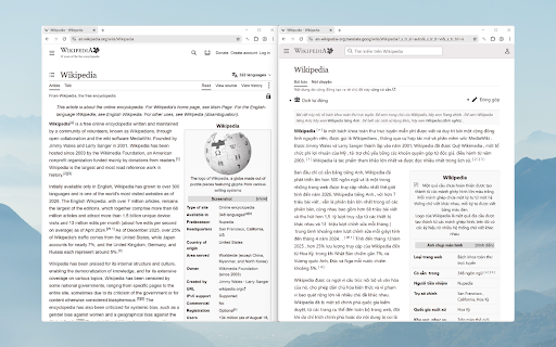 Split & Inline Translate :: Read and translate webpages in place with word glosses, inline, split-screen, Hover, Auto, and AutoX modes.