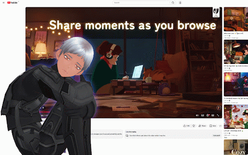 OshiKoi: AI Mate in Your Browser :: OshiKoi is a 3D AI companion that stays with you while you browse.