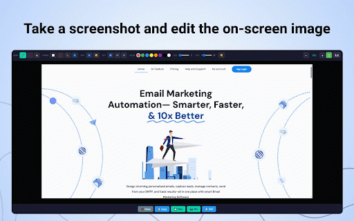 ScreenCapture Pro :: Advanced screenshot tool with annotations, full page capture, and area selection.