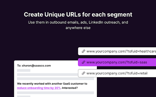 Tofu Pages: Infinite Landing Pages From Your Existing Website :: Get customized pages in minutes for 1:1 ABM, industry, persona, SEM keywords, and more.
