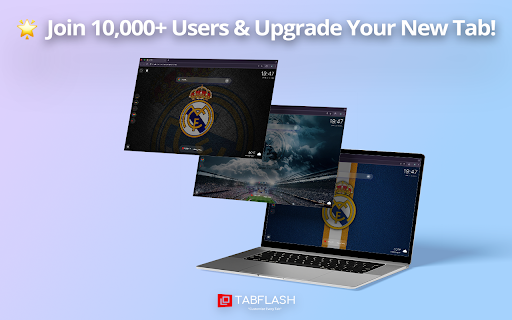 Real Madrid wallpaper - Real Madrid HD wallpaper :: Transform your Chrome browser with cool Real Madrid wallpapers. Show off your team pride with every new tab you open!