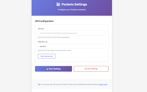 Pockets - Save Links :: A browser extension to save and manage your favorite links easily.