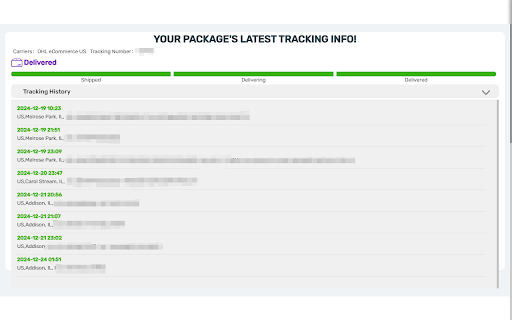 Track Package :: Enter your order number to track your package online in real time