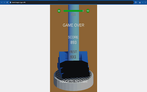 Blazing Helix Stack Ball Game :: Experience blazing helix blocks as you smash and stack your way to victory in this epic, high-speed, addictive puzzle challenge!