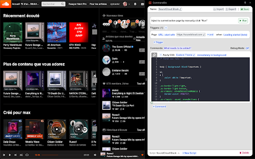 CommandGo :: The ultimate browser extension that seamlessly injects scripts built from custom commands.