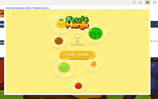 Fruit Merge Game Online :: Play Fruit Merge Game Online For Free at FruitMerge.co