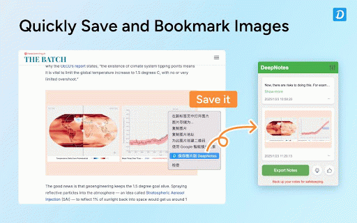 DeepNotes :: A lightweight web clipper to save notes and thoughts. Export locally or sync to Notion/Flomo.