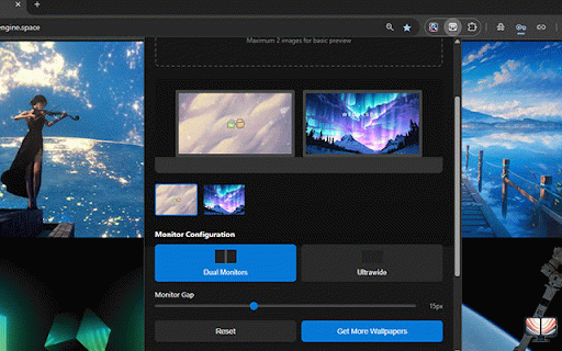 Dual Monitor Wallpaper Tool :: Preview and configure wallpapers for dual monitor and ultrawide setups. Unlock more features at WallpaperEngine.space
