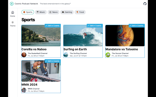 Cosmic Chrome Extension :: Instantly connect your website to the content in the Cosmic CMS.