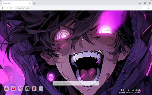 Purple Crazy Anime Phonk Boy Live Wallpaper :: Transform your new tab with vibrant live HD wallpapers featuring the energetic Purple Crazy Anime Phonk Boy. Enjoy the vibe!