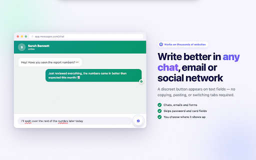Ortofia — AI Text Corrector :: Correct text with AI and dictate by voice on any website.