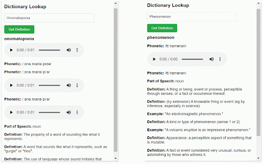 Best Powerful Dictionary :: Get word definitions and pronunciation of any English word.
