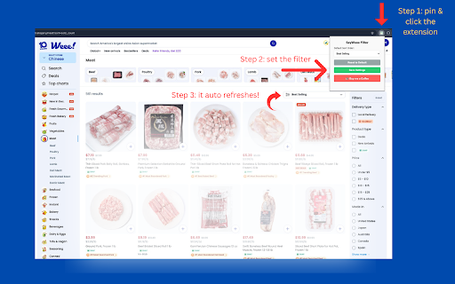 Auto-Sorter for Weee :: Automatically apply your preferred product sort order on Weee categories, with optional sorting for search results.