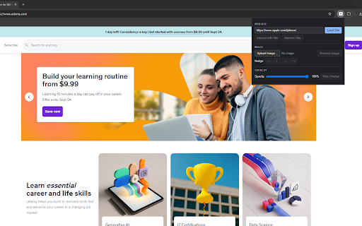 Webpage Overlay Tool :: Overlay live websites or screenshots for pixel-perfect layout tracing.