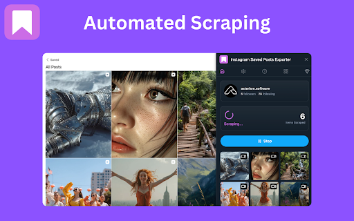 Instagram Saved Posts Exporter :: Instagram Saved Posts Exporter: instantly download all your saved Instagram photos and videos with one simple click.