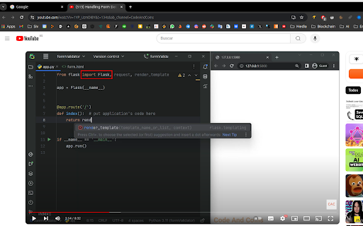 CloudSolute Chrome extension :: Search for strings, words or phrases in YouTube videos using OCR (read text from images)