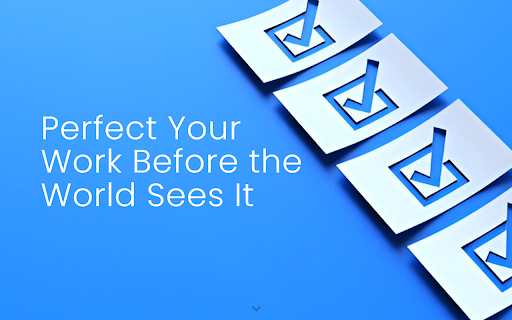 Checkit :: The Final step before you complete