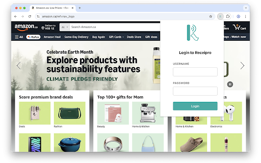 Receipro :: Scan and store all your receipts in one place with one click.