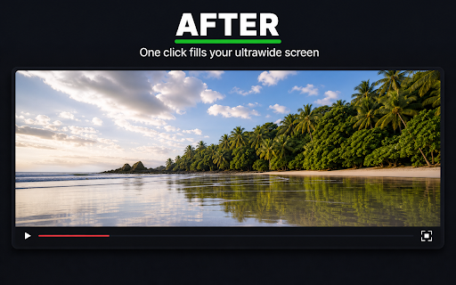 YouTube Ultrawide Crop :: Enjoy YouTube without distracting black bars on your ultrawide monitor.