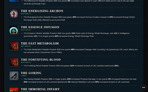 PoE2Dire :: Render Path of Exile patch notes in a Dota-style format.