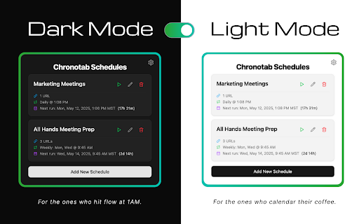 Chronotab :: Chronotab is the smart scheduling widget your browser's been waiting for.