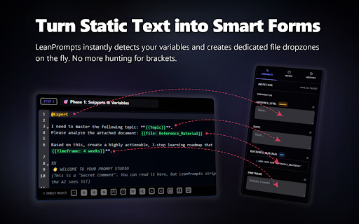 LeanPrompts Studio - AI Prompt IDE :: Professional, local-first development environment for AI prompts.