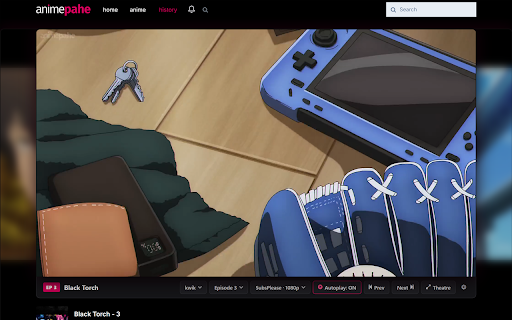 AnimePahe :: Enhance AnimePahe with a live TV schedule, watch history, watchlist tracking, autoplay, and a modern player UI.