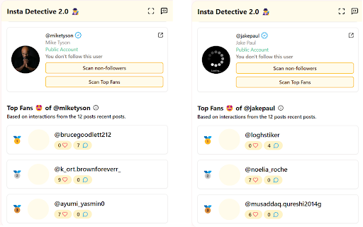 Unfollowers for Instagram & Insights - Insta Detective 2.0 :: Find Instagram unfollowers and non-followers. Unfollow multiple accounts with a single click - secure and user-friendly solution.