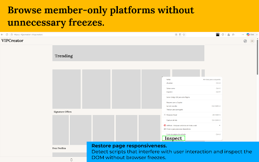DevTools Enabler :: Impede que sites bloqueiem o DevTools e outras ferramentas de desenvolvedor.