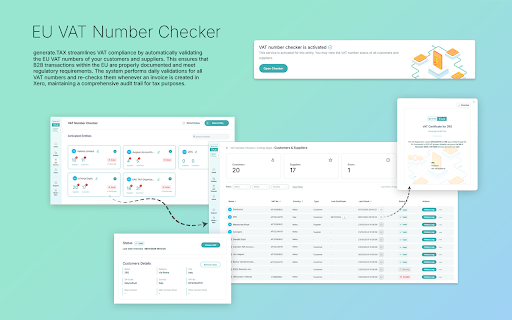 generate.TAX VAT Companion :: VAT companion for Xero, QuickBooks and soon for Zoho Books & Excel. Monitor VAT returns, copy figures into Government tax portals.