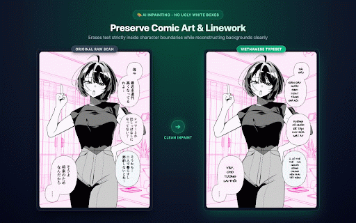 Kites: Local-First Manga Translator :: Translate manga and images with spatial awareness with zero-cost