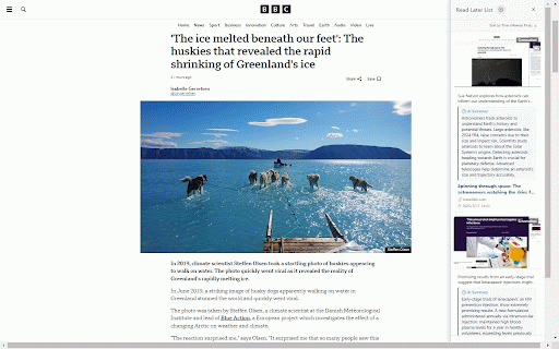 ReadLater :: Save webpages with AI summaries. Use right-click menu or floating button to collect and manage your reading list easily.
