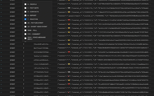 Nostr WS Inspector :: Hooks into NOSTR web socket traffic, making it easier to see all the events your app gets / sends. Filter, and inspect. Learn about…